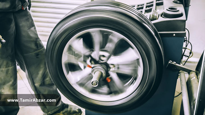 نحوه عملکرد دستگاه بالانس چرخ خودرو