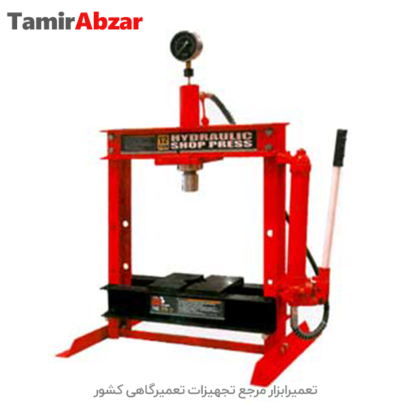 قیمت و خرید پرس هیدرولیک رومیزی 12 تن